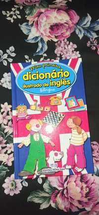 Livro infantil Dicionário ilustrado de inglês