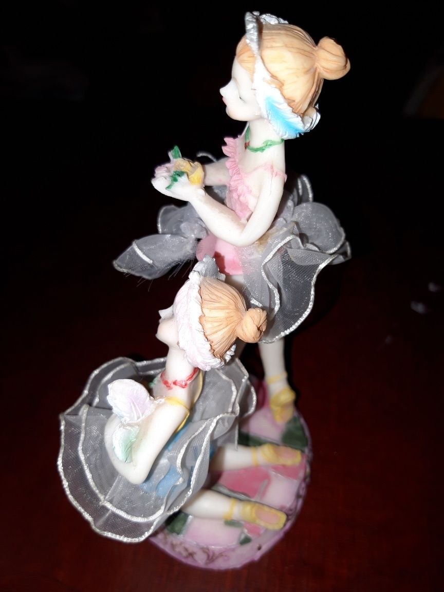 Куклы статуэтки 2 девочки принцессы феи балерины