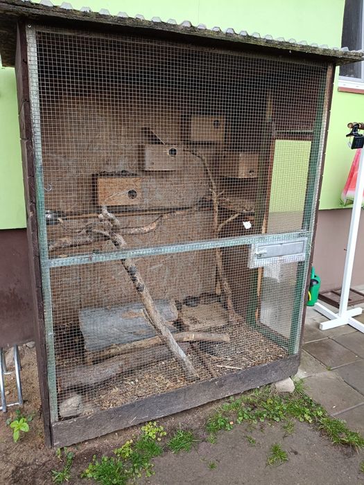 Woliera dla papug, wiewiórek