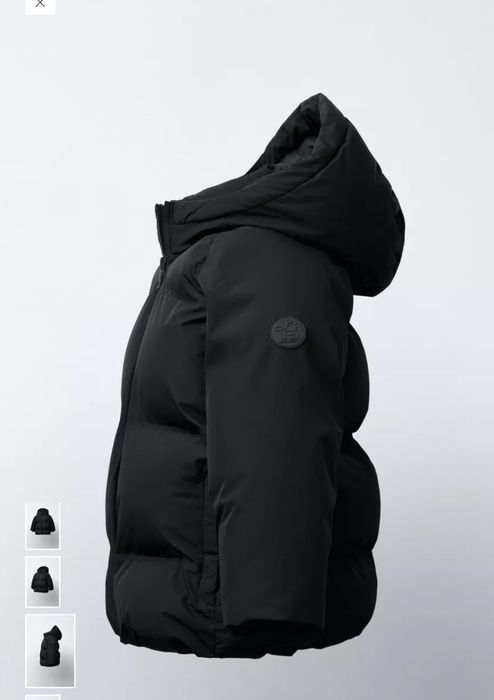 Дитяча чорна куртка Zara 86