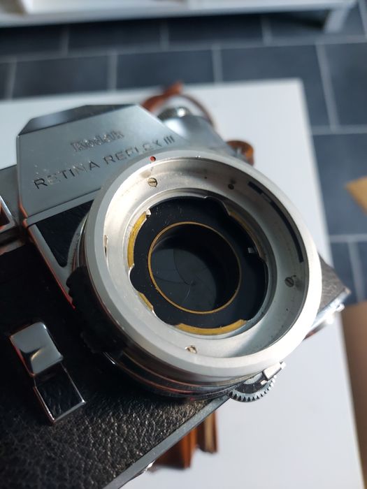 Вінтажний фотоапарат Kodak Retina Reflex 3 в комплекті