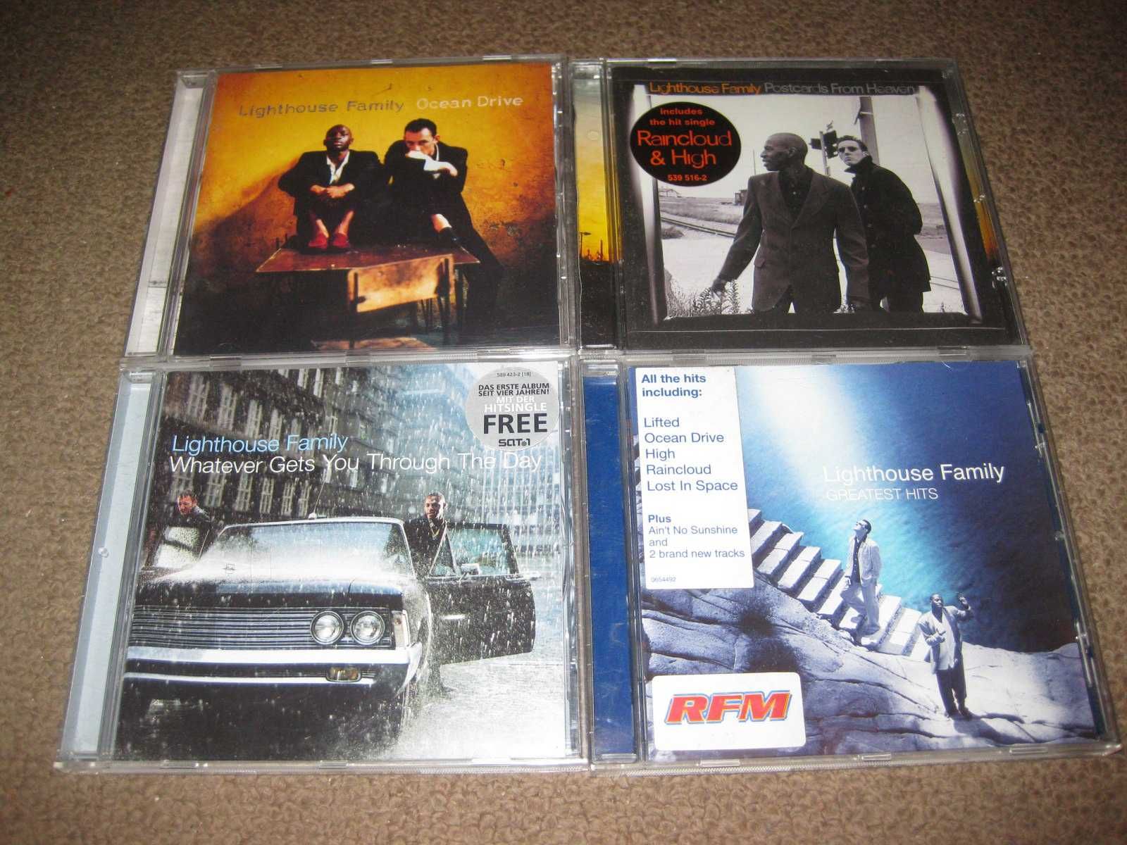 4 CDs dos "Lighthouse Family" Portes Grátis!