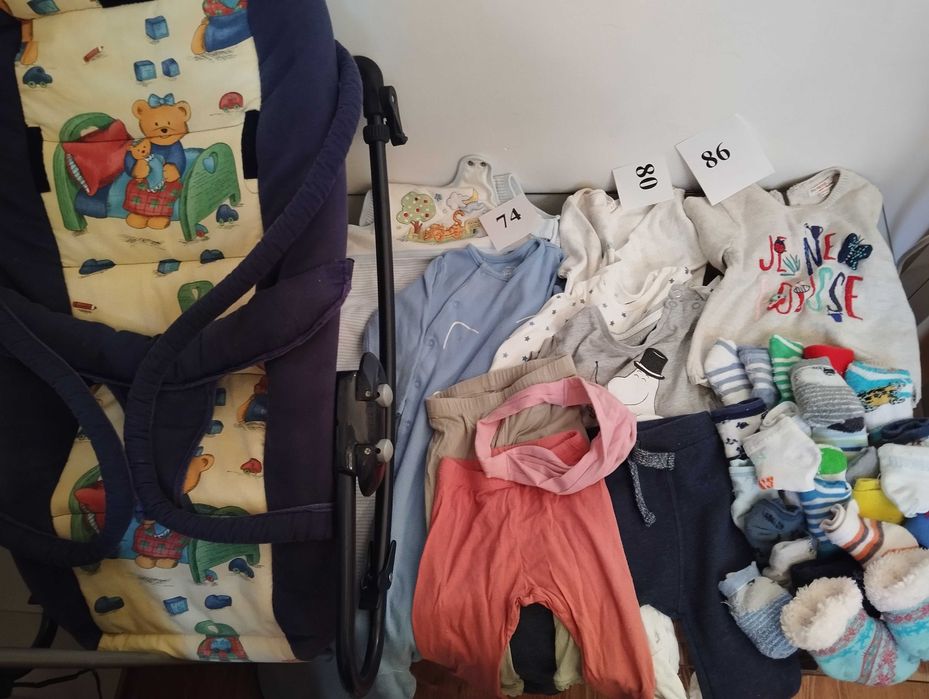 paka dla niemowlaka od 74 plus leżak gratis