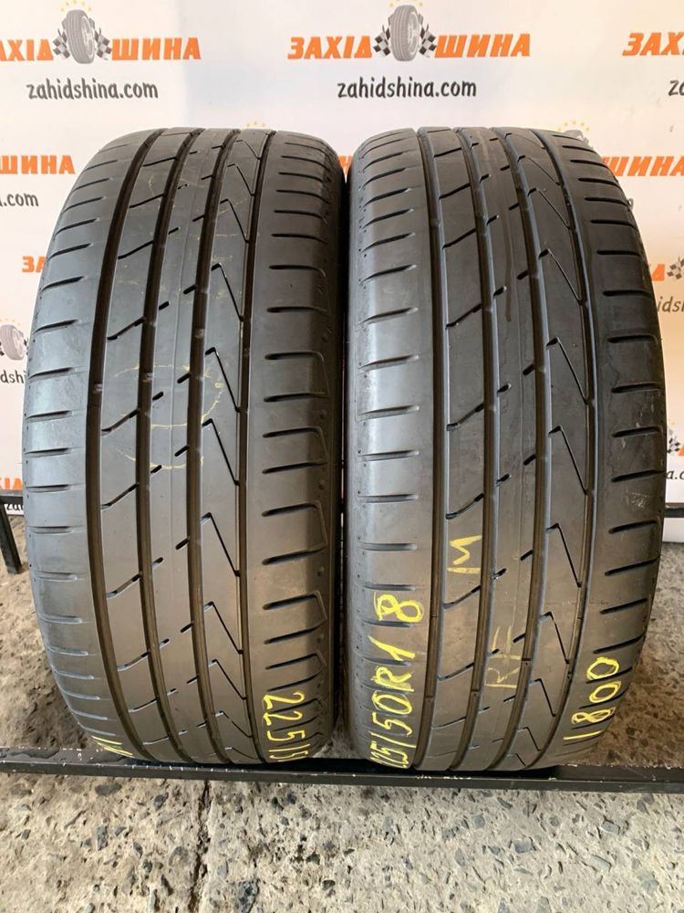 Літні вживані шини 225/50R18 Hankook Ventus S1 Evo2 RF