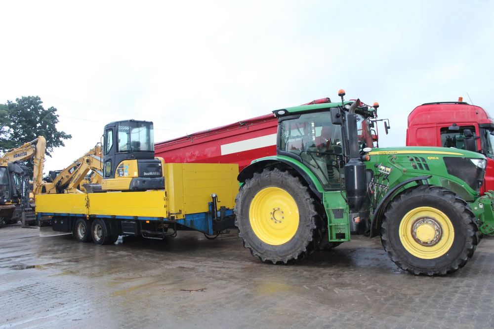 Fliegl Przyczepa Niskopodwoziowa z Niemiec  Tandem