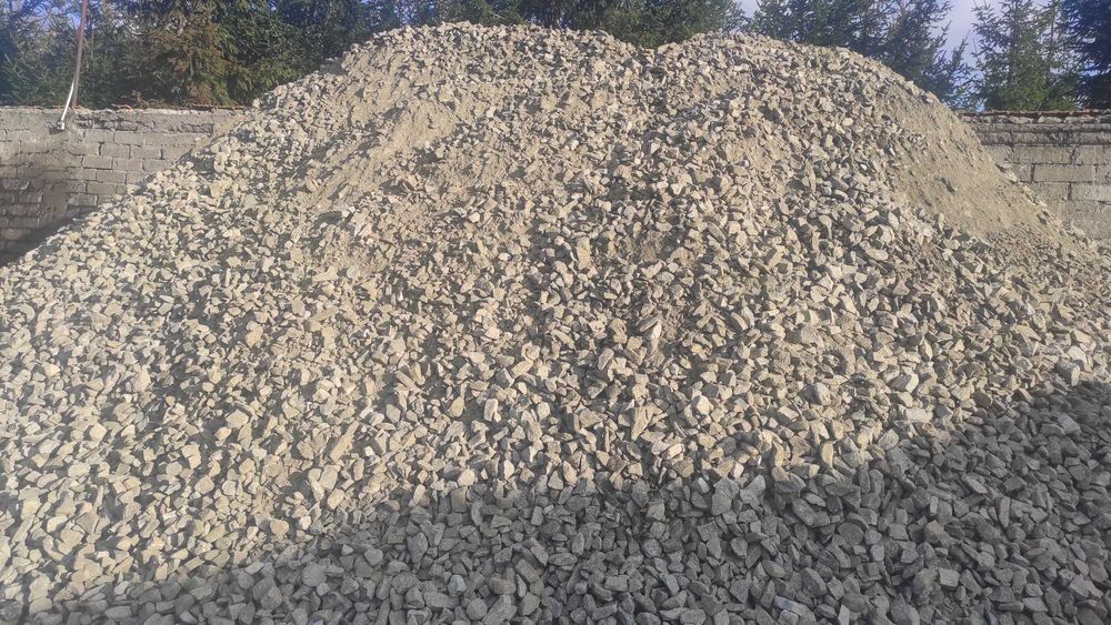 Kruszywo gnejsowe 0-31,5 budowlane (drogowe) tłuczeń drogowy.