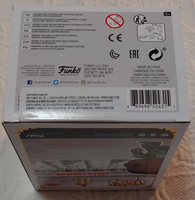 funko pop dc 400 green lantern imperial palace