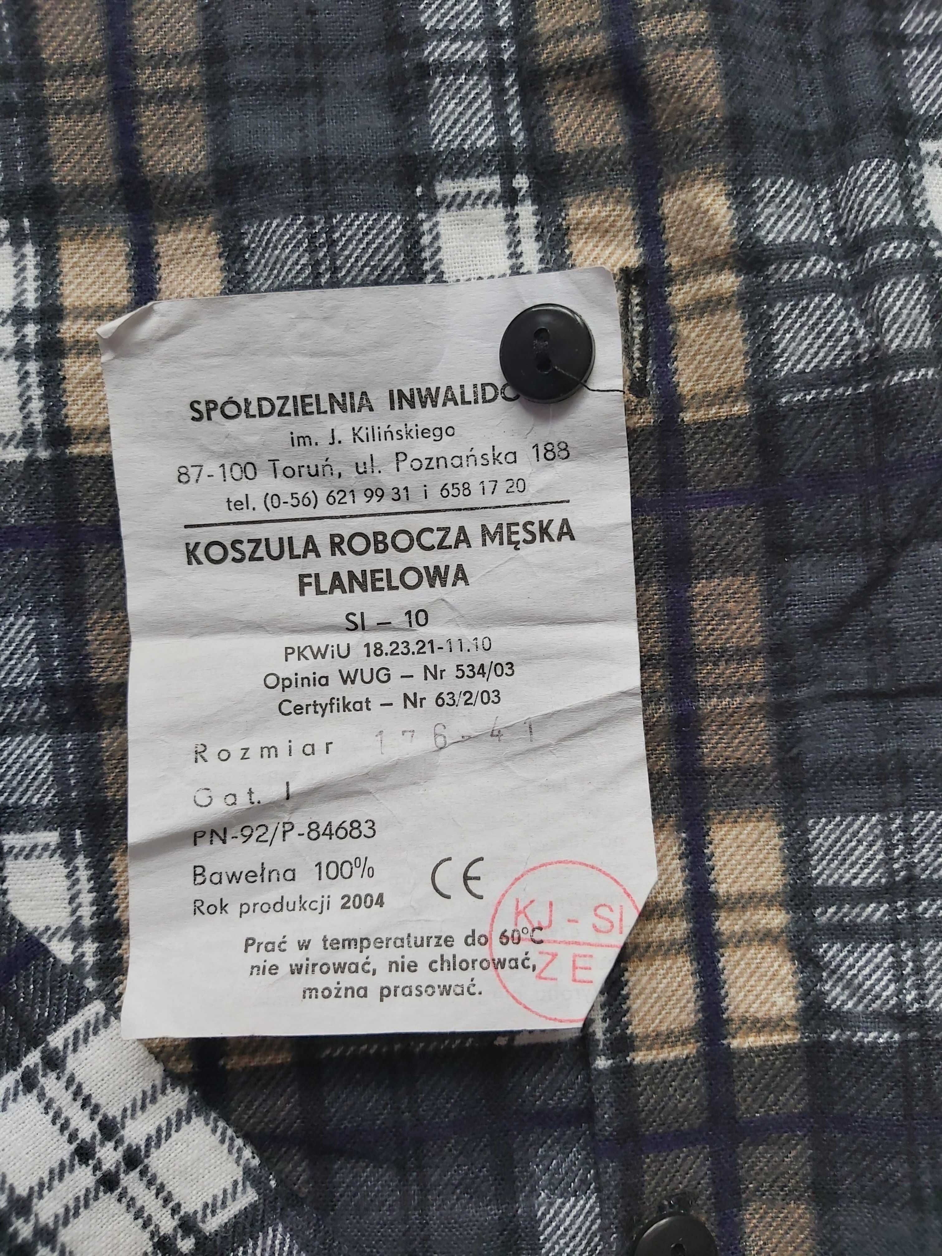 Koszula męska, flanelowa
