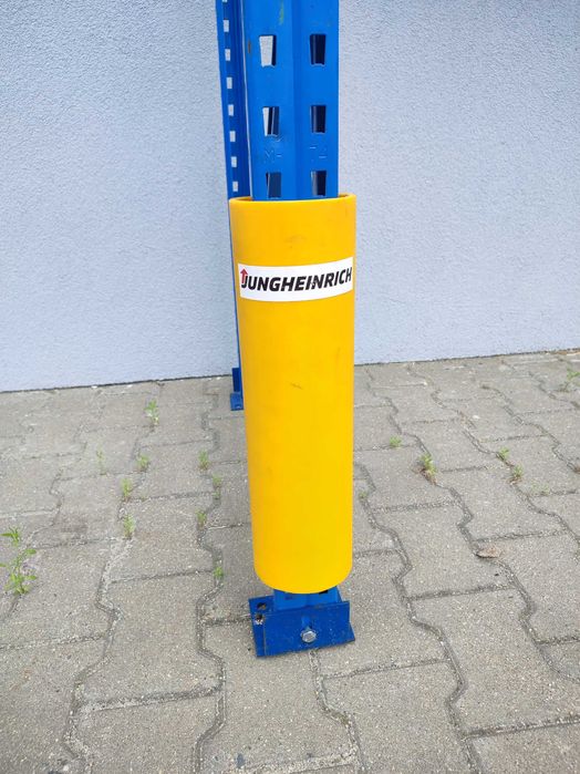 Osłona na regał paletowy, odbojnik słupa regału Jungheinrich, 40cm