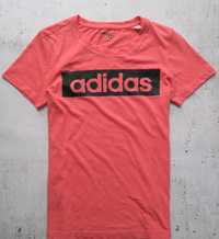 Adidas t-shirt damski koszulka L