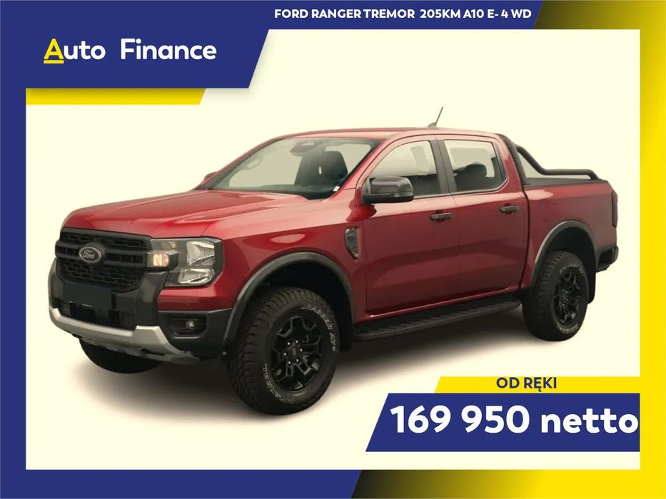 Ford Ranger Tremor 205KM A10 E- 4 WD RP.2025  Od Ręki !!