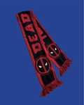 Nowy Szalik szal  Marvel  Deadpool logo & face #100