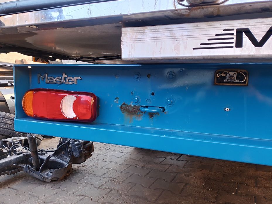 Zderzak tył tylny belka rama kontener lampy Master III 3 lift IV