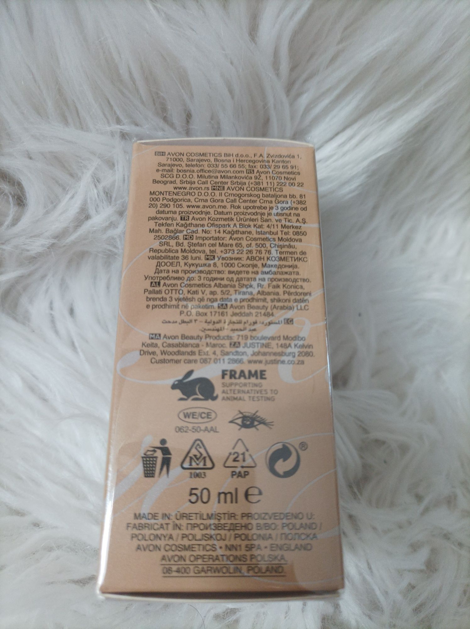 Woda perfumowana RARE GOLD 50ml AVON