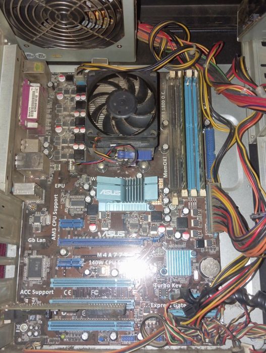 Комплект материнка+проц+оператива