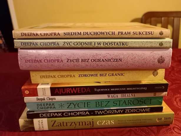 DEEPAK CHOPRA - zestaw 9 książek