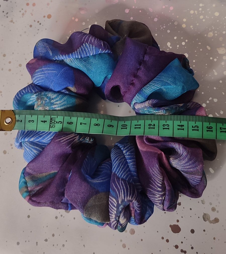 Scrunchie do włosów rozm XL Naomi