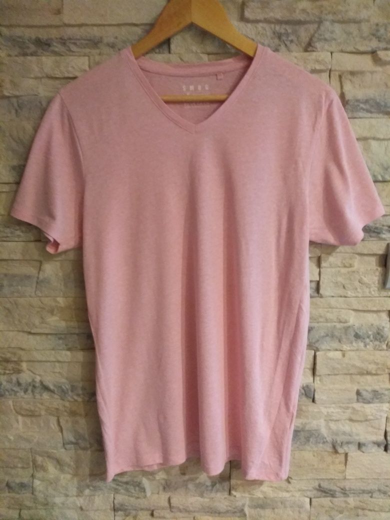 T-shirt różowy r. S