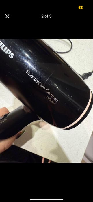 Secador Philips Preto