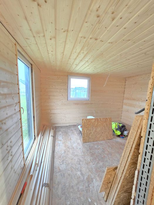 Dom Całoroczny 50m 2 Sypialnie, Bez Pozwolenia Konstrukcja Stalowa