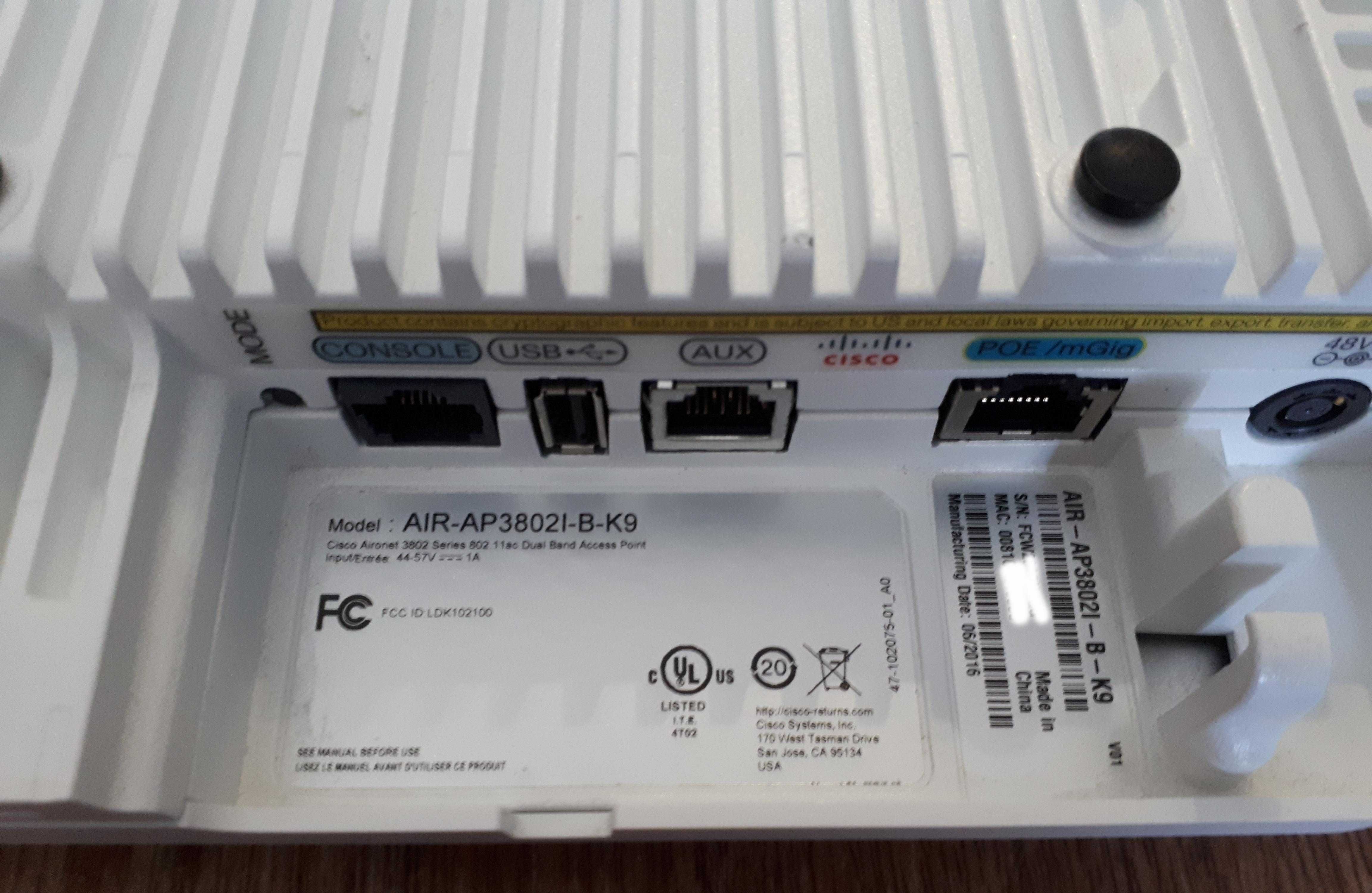 Cisco AIR-AP3802i