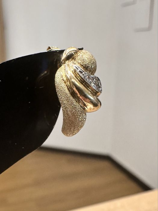 Złote kolczyki próba 585