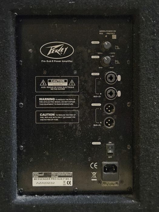 Peavey PRO Sub Mk2 буфер динамік колонка