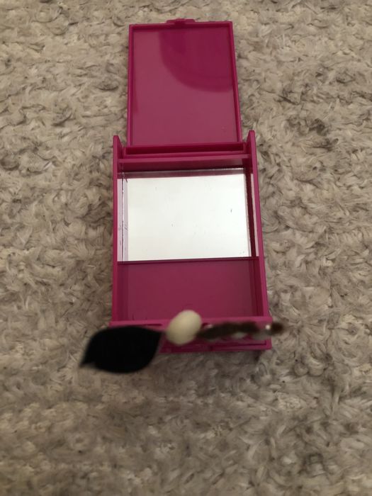 Caixa pincéis com espelho