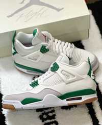 Zielone trampki Jordan 4 Retro 43