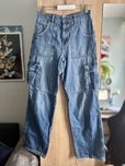 dżinsy baggy oversized z kieszeniami ZARA