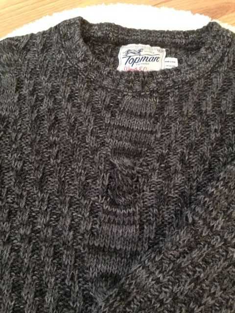 Sweter męski, 70% wełna, Topman, r. L