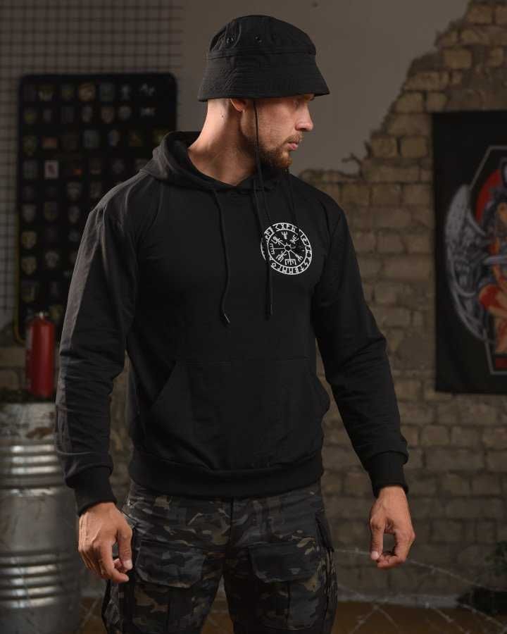 Стильний худі Maklin RUNY Black – Смерть зачекає!