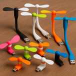 Вентилятори для телефона та ноутбука USB  type c
