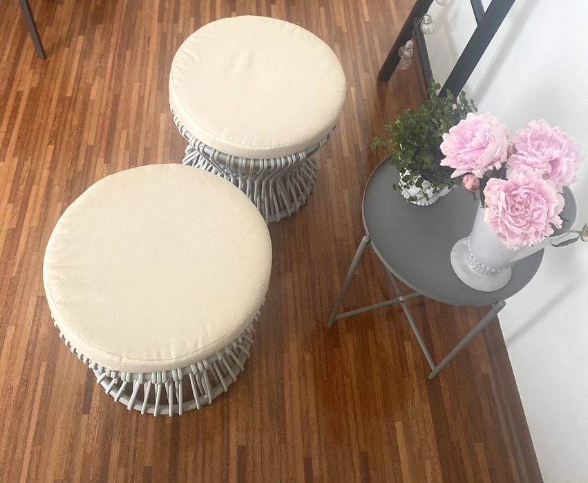 Meble ogrodowe, na taras, do salonu, puf, siedzisko