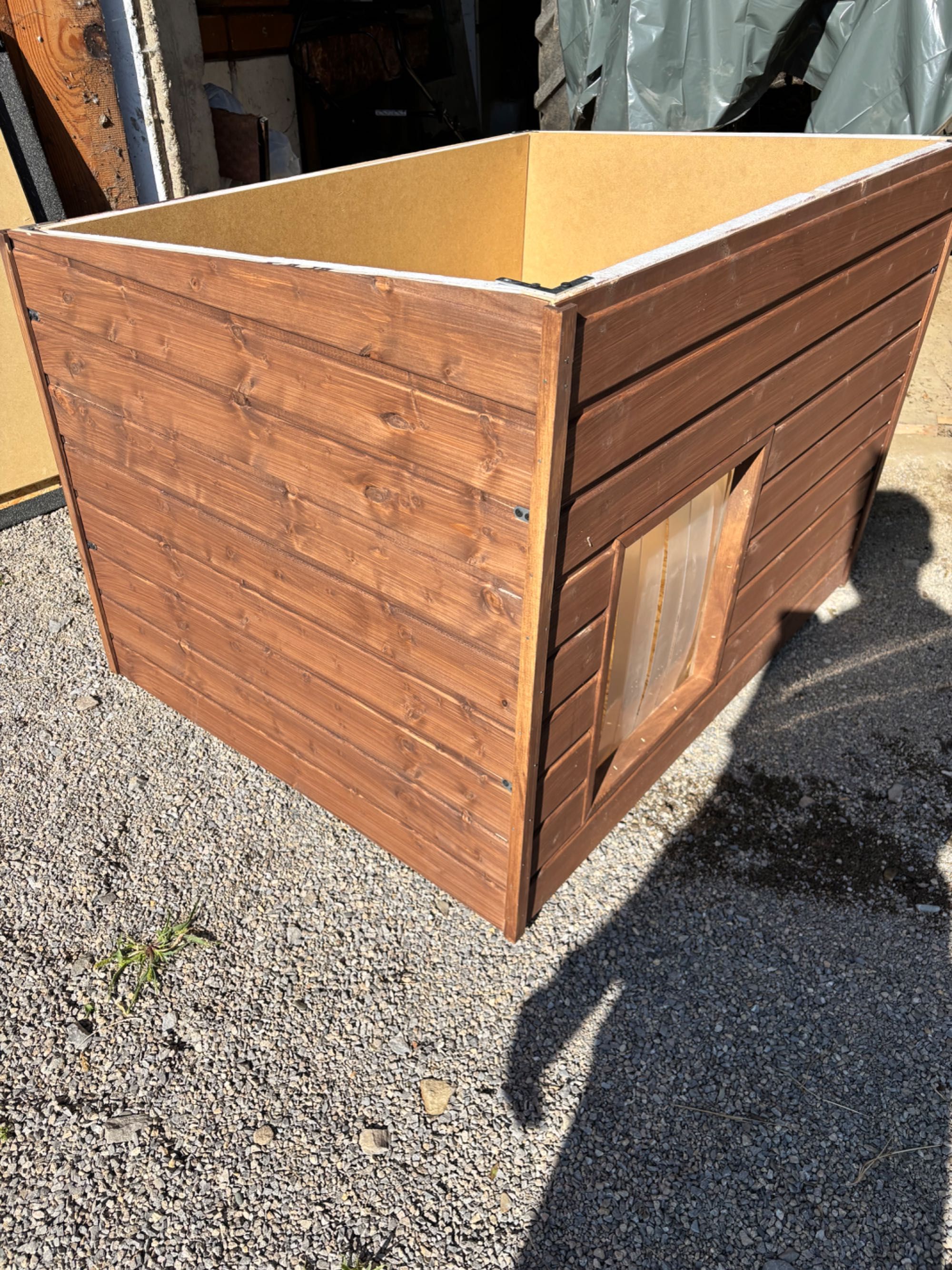 NOWA buda dla psa 3XL – OCIEPLANA, otwierany dach – odbiór osobisty