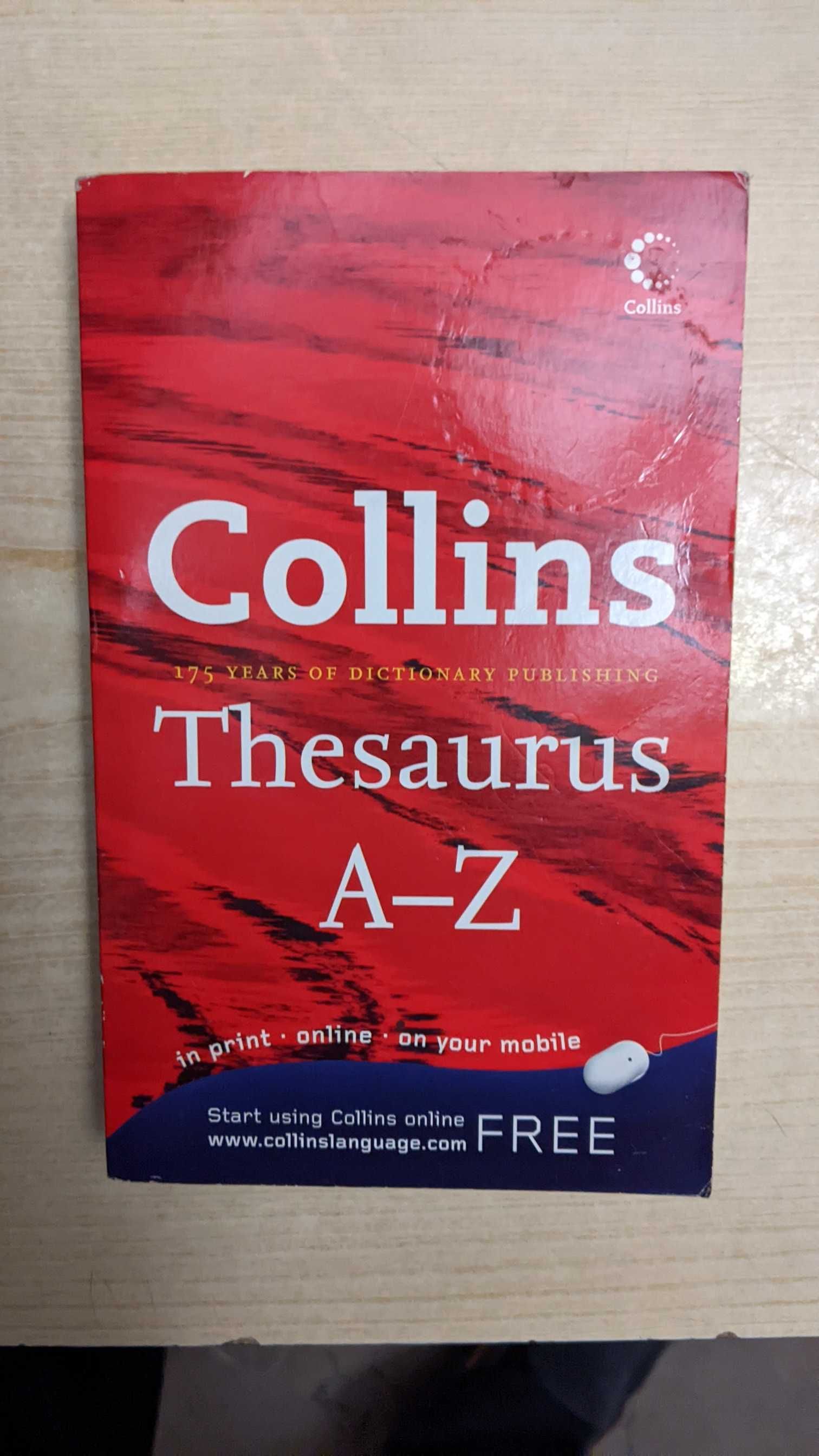Collins Thesaurus A - Z