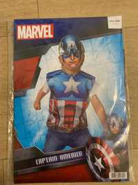 Kostium Capitan America Marvel przebranie dziecko r.104-116