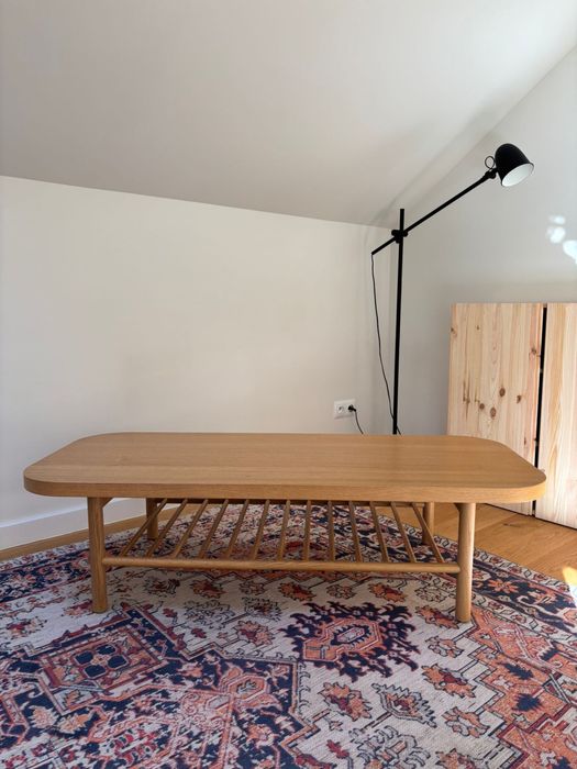 stolik kawowy ława stół dębowy ikea listerby