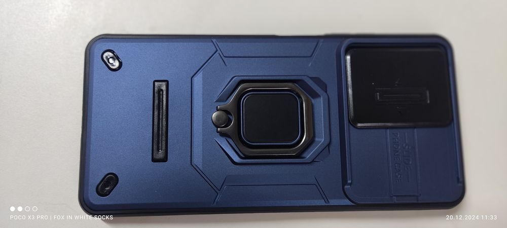 Захисний чохол на Xiaomi Redmi Note 12 Pro 5G синій.