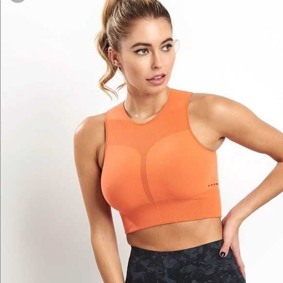 ADIDAS Warp Knit Crop Top Koszulka Stanik Sportowy L 42-44 Oryginalny