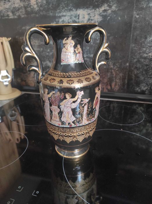 Ваза Греція з позолотою 24 K Gold