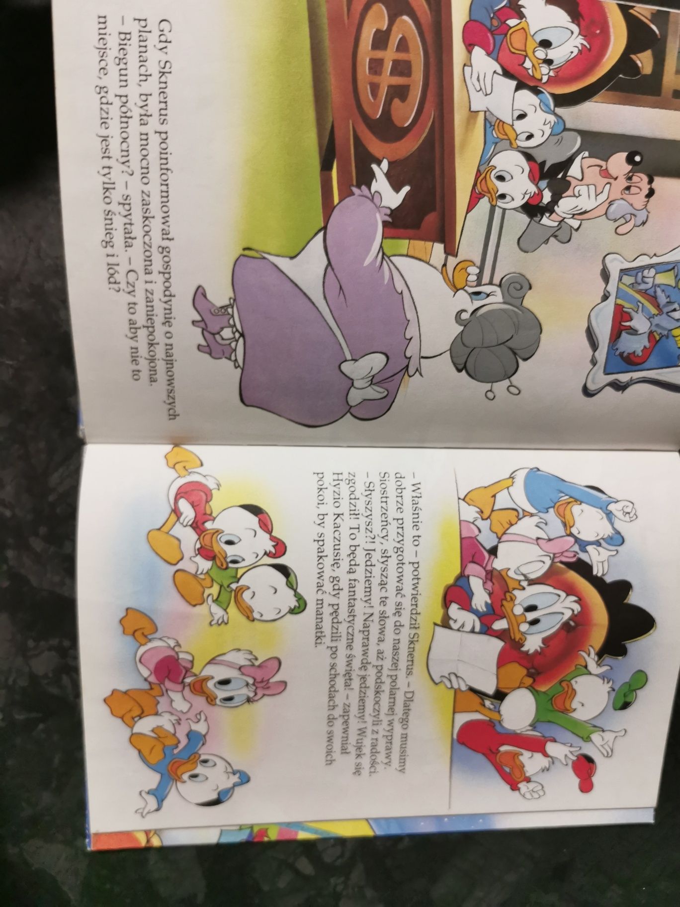 Książka klub książek Disneya Walt Disney gwiazdka na biegunie 1995