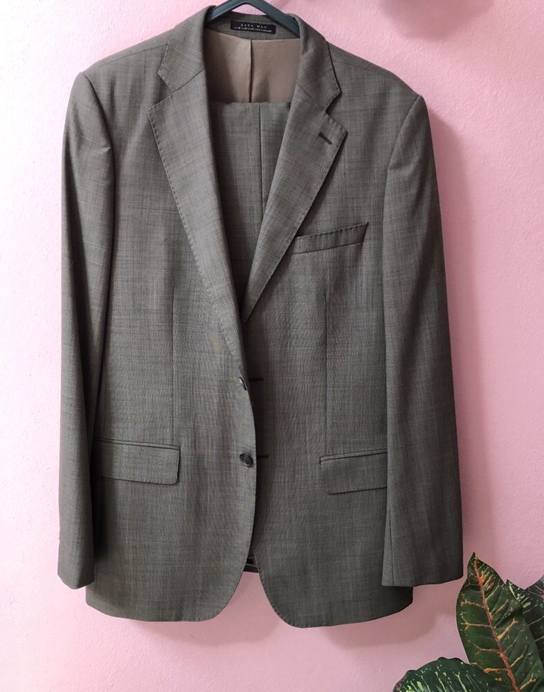 ZARA | Fato Homem cinzento (casaco 50 | calça 42)