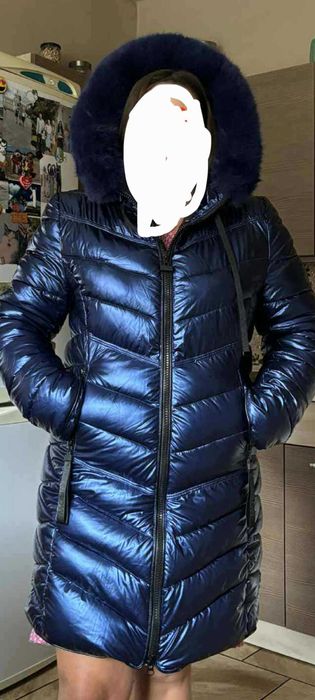Kurtka zimowa błyszcząca