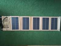 Портативна сонячна панель (зарядка) 10W 5V 1.5A (USB вихід) Jmuytop