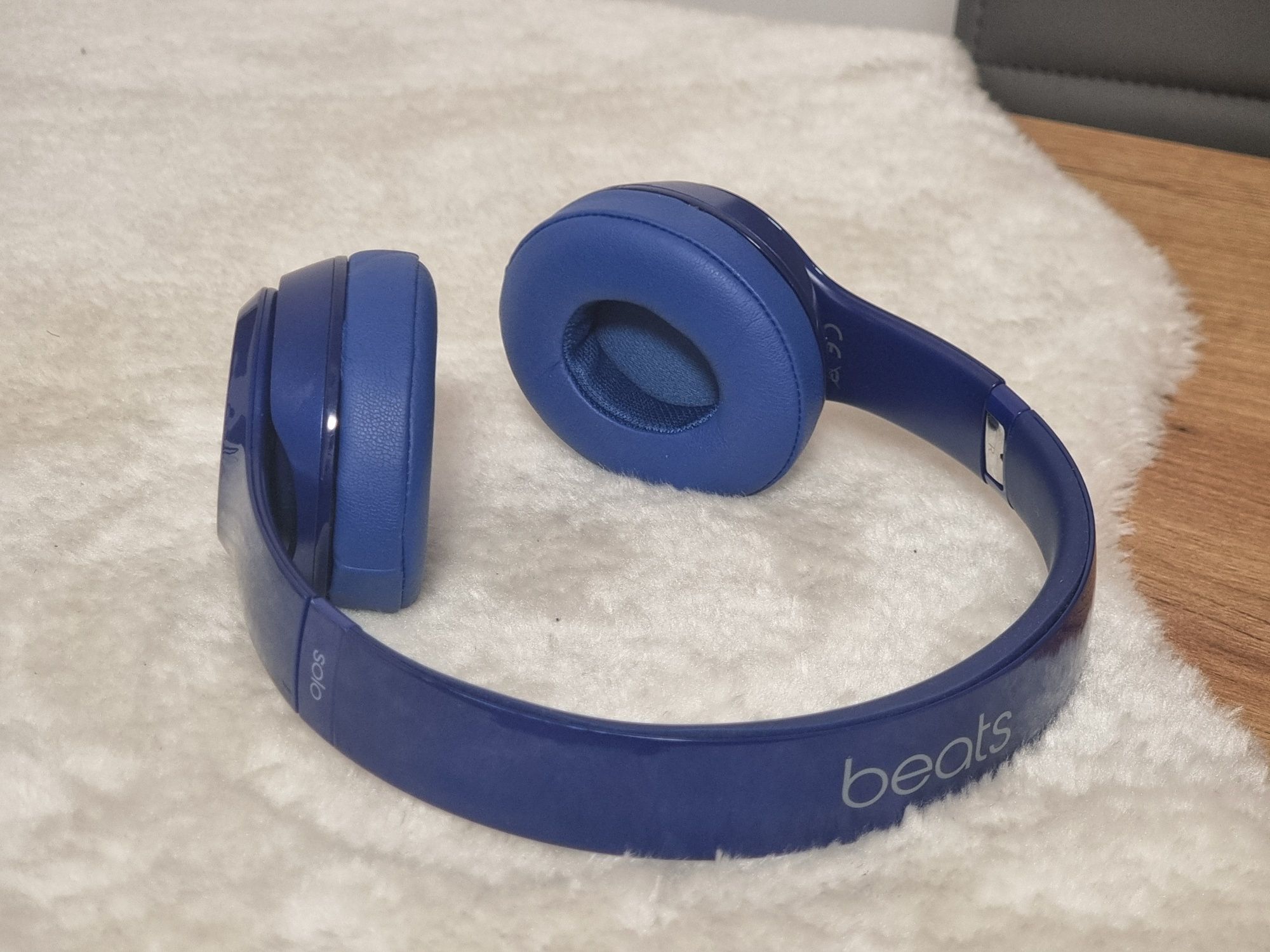 Beats Solo 2 Wireless Blue słuchawki przewodowe Apple by dr Dre