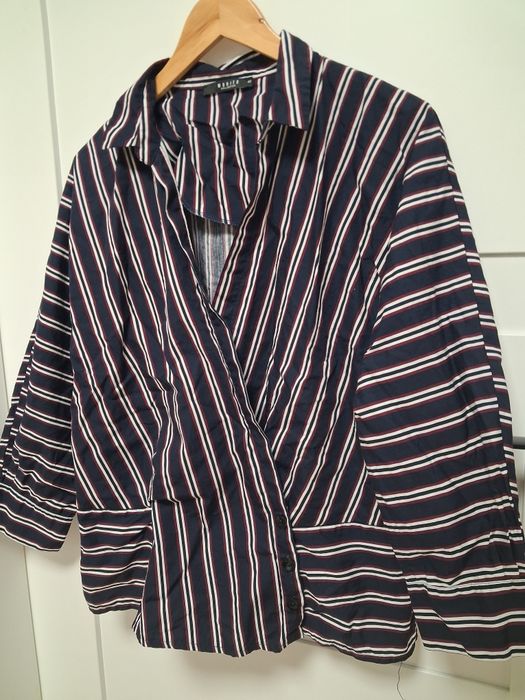 Mohito granatowa koszula damska w paski XL