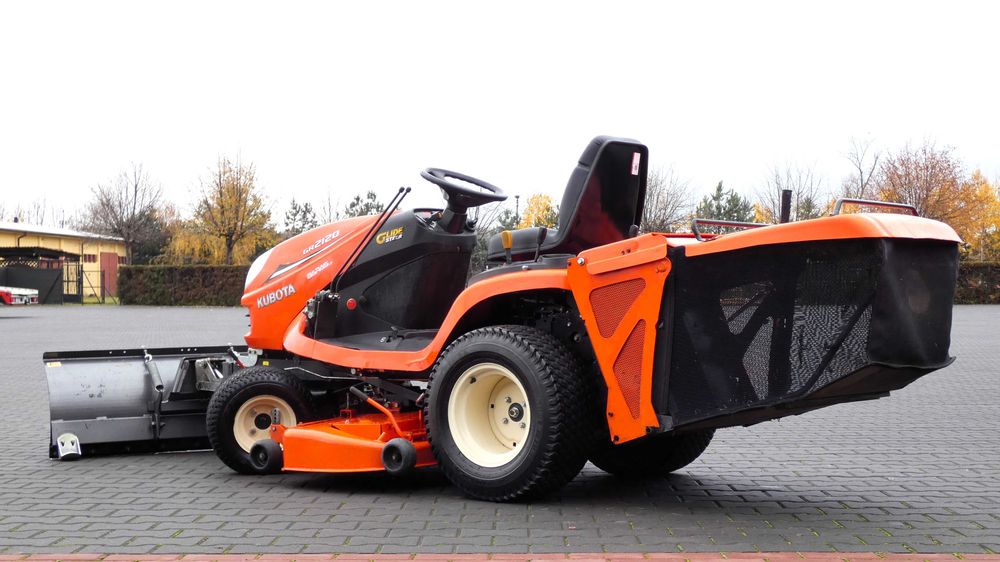 Traktorek kosiarka KUBOTA GR2120 PŁUG Diesel (031101.5) - Baras