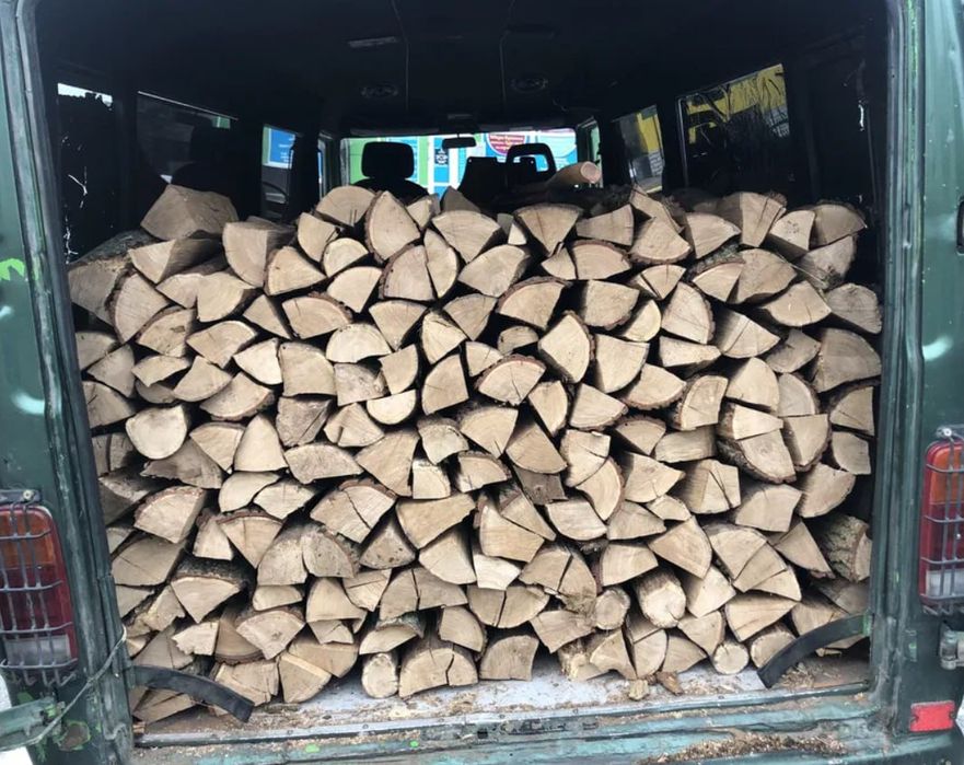 Дрова дубові, виробник, без передплат, мінімальні ціни. (8-12 м3)
