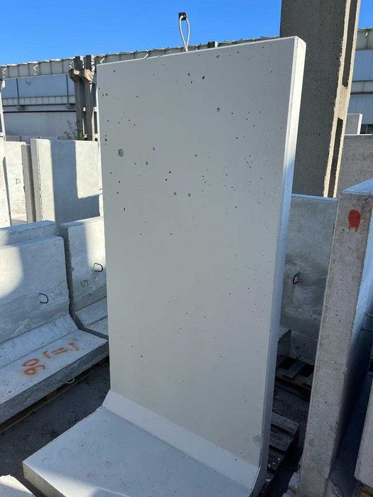 Ogrodzenie Betonowe Blok Monolityczny Architektoniczne Płot Mur
